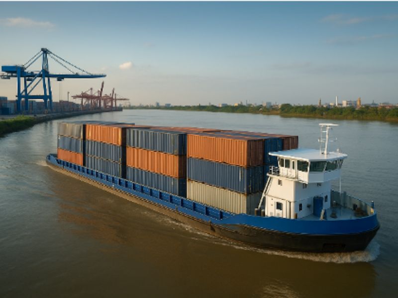 CMA CGM Launches New Barge Corridor Linking Northern Vietnam to Major U.S. Ports