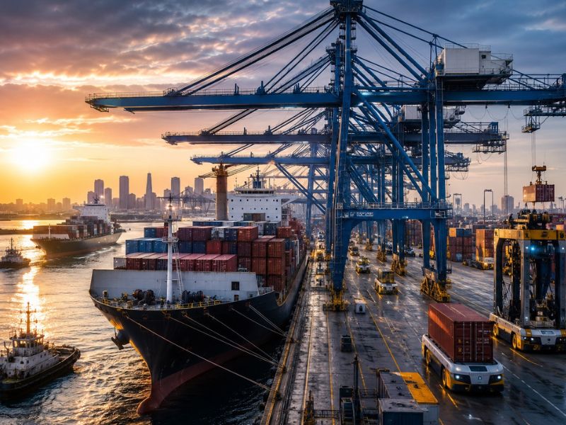 US Ports Push for Domestic Crane Manufacturing With Multi-Billion Dollar Investment Plans